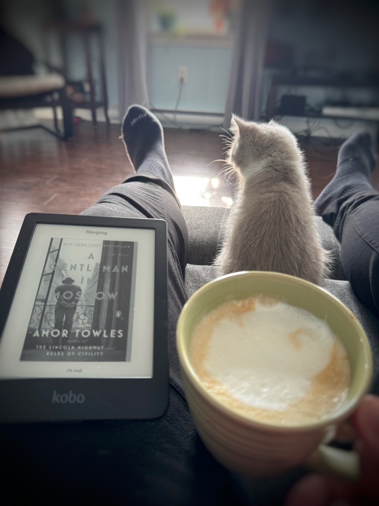 A Gentleman in Moscow with Coffee